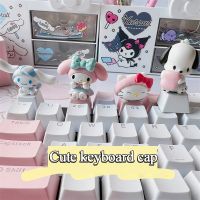 Kawaii Cinnamorol Keycaps Mechanical Caps Pochacco Axis Personalized Cartoon Diy Cap Game