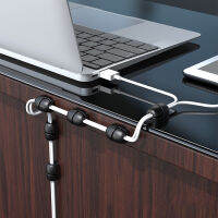 ที่เก็บสายผนังเก็บสายไฟสายอุปกรณ์ซิลิโคนคลิป Self Adhesive Desktop ยึดสายเคเบิลอุปกรณ์