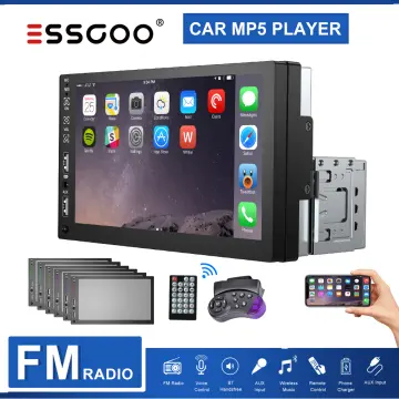 ESSGOO Single 1 DIN 5 Autoradio Carplay Android Auto IPS Touch