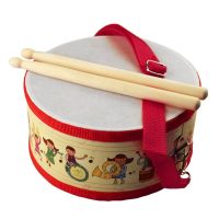 Drum Wooden Kids Early Educational Musical Instrument For Children Baby Toys Beat Instrument Hand Drum Toys