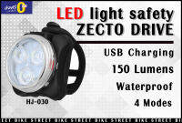 ไฟ LED ZECTO DRIVE รุ่น HJ-030 พร้อมสายรัด+คลิปหนีบ