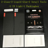 2Pcs Mocolo UV Liquid 9H Full Screen Tempered Glass Film On For One Plus Oneplus 7 7t 8 9 Pro Oneplus8 Oneplus7 128 GB Protector