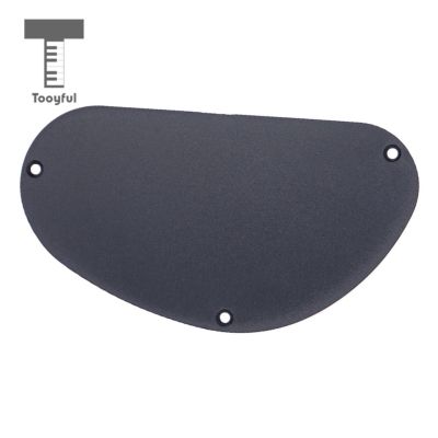 ‘【；】 Tooyful Sand Grinding Guitar Pickguard Cavity Cover Back Plate For Guitar Bass Accessory Black 155Mm