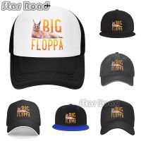 ELGK Big Floppa Rapper King Crown Poppa Meme Trucker Hat Outdoor Men Womens Adjustable Caracal Cat Baseball Cap Spring Snapback Caps