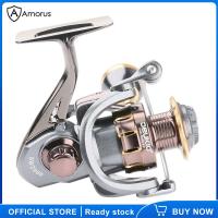 [Ready Stock] DEUKIO 4+1BB Fishing Reel All Metal 5.0:1 High-Speed Sea Spinning Reel Wheel