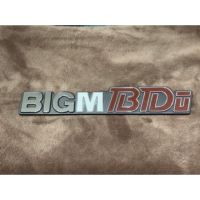 NISSAN BIGM BDi LOGO แท้ STICKER RARE โลโก้ กระบะ ท้าย สติ๊กเกอร์ กาว2หน้า 3M