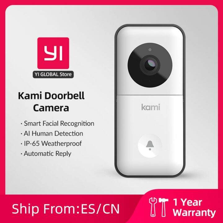 YI Kami Doorbell Smart Wireless Video HD Home Door Bell Visual