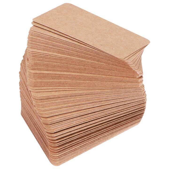100pcs Blank Kraft paper Business Cards Word Card Message Card DIY Gift