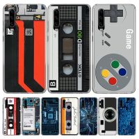 Retro Vintage Camera Cassette Music Battery Phone Case For Huawei P30 P20 P10 P50 P40 Lite Mate 30 20 10 40 Pro Art Luxury Shell