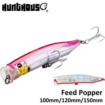 noeby Feed Popper Floating Tuna Lure 100mm 19g 120mm 29g Roosters Hard Lures Top Water 150mm 54g Saltwater For Fishing NBL9246