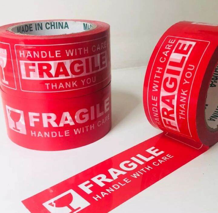 Packing Fragile Tape 2" x 100 Meters High Quality Packaging for Boxes