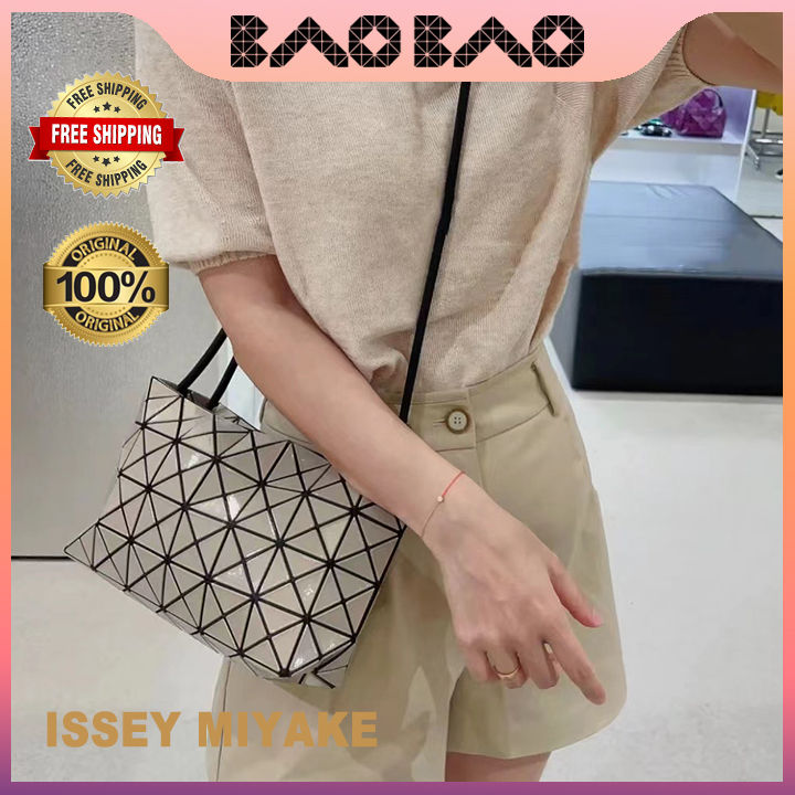 Bao Bao Issey Miyake 'loop' Shoulder Bag in Metallic