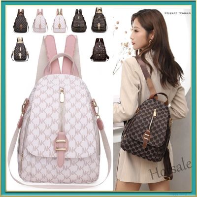 【hot sale】﹍ C16 Soft leather waterproof Multifungsi Backpack women beg galas Fashion beg sekolah perempuan menengah school bag korean style beg galas belakang