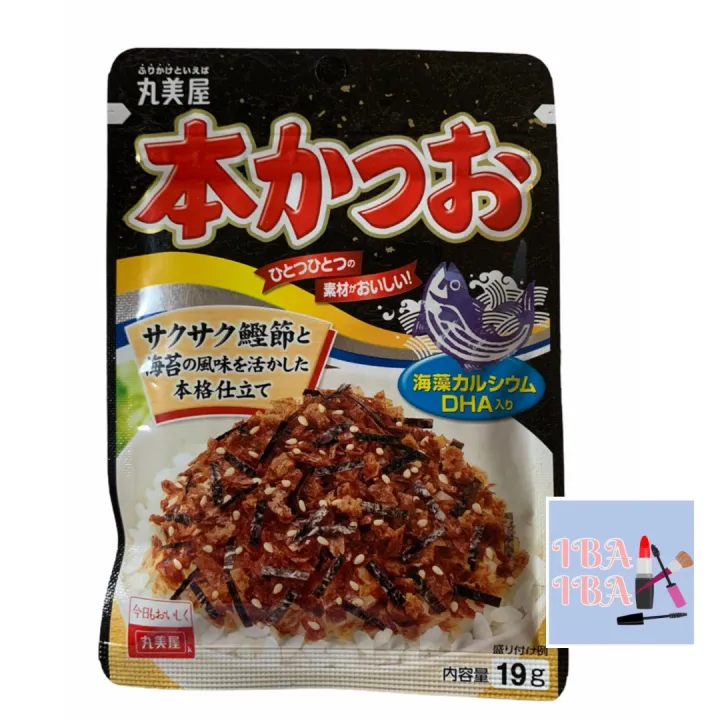 Furikake Marumiya Bonito & Nori flakes 19g Lazada PH