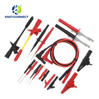 DMM09 9คู่เซ็ต Elektronische Specialiteiten Test Lead Kit ยานยนต์ Test Probe Kit Universal Multimeter Probe Leads Kit