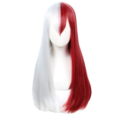 2021Anime My Hero Academia Boku No Hero Academia Todoroki Shoto Cosplay Costume Halloween Carnival Christmas Gift Wig School Uniform