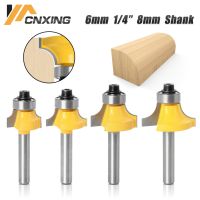 【DT】hot！ 6mm/6.35mm/8mm Shank Rounding Over Router Bit With Wood Milling Cutter Tungsten Carbide Woodworking