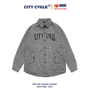 Áo khoác sơ mi nam nữ Houndstooth City Cycle