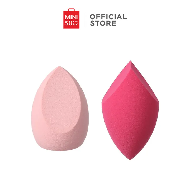 MINISO Makeup Sponge Set (Double Slant) Lazada PH
