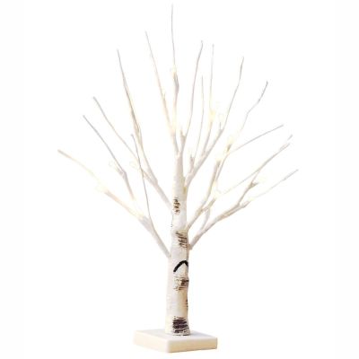 ต้นอีสเตอร์ร้อนมีไฟสีขาว24/144ไฟ Led โคมไฟต้นไม้กิ่งไม้ขนาดเล็กตกแต่งสำหรับแขวนเครื่องประดับเทศกาลคริสต์มาส