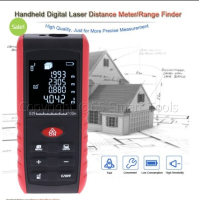 Laser Distance Meter : เครื่องวัดระยะเลเซอร์ LDM-100 100เมตร รุ่นตัวเครื่องสีแดง