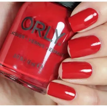 Orly Nail Lacquer 20001 Haute Red 0.6 Ounce 