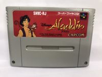 ตลับ SFC Disneys Aladdin (ตลับทำใหม่)ตัวไม่หมด Super Famicom ตลับ SFC Repro