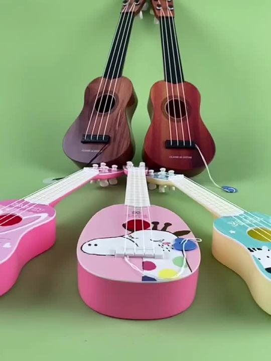 35cm Children's Musical Instrument Ukulele Small Guitar Mini Four ...