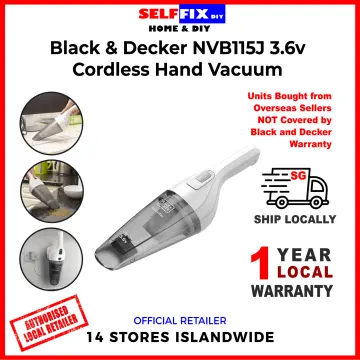 Black Decker Handheld Vacuum Cordless - Best Price in Singapore