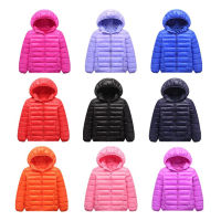 2021 New Fashion Children Jacket Outerwear Boys and Girl Autumn Clothes Warm Down Hooded Coat Teenage Parka Kids Winter Clothing