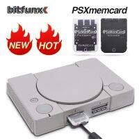 การ์ดความจำ PS1 Bitfunx Psxmemcard สำหรับ SONY Playstation 1 PS หนึ่งคอนโซลบันทึกข้อมูลเกม