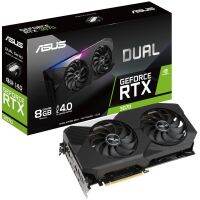 ASUS DUAL GEFORCE RTX 3080 O8G V2 8GBOC GDDR6 LHR (สินค้าใหม่รับประกันศุนย์ไทย3ปี)