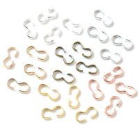 【CW】 8x4 13x6.5mm 100pcs/lot  6 Colors Pendant Necklace Buckle Clasp Connectors Bangle Cameo Jewelry Accessories for