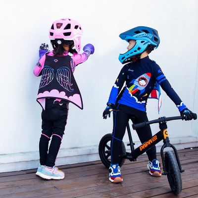 MOOZ Santic ระบายอากาศเด็กขี่จักรยานกางเกง Pro ฟองน้ำเบาะยืดหยุ่นสูงการฝึกอบรมกีฬาชายหญิงจักรยานจักรยานยาวถุงน่อง9KD04001