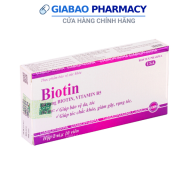 Viên uống bổ sung Biotin, Vitamin B5 giúp tóc chắc khỏe, giảm gãy rụng tóc thumbnail