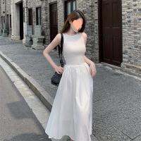 Gentle summer white vest dress female design of cultivate ones morality feeling small French dress show thin waist skirt