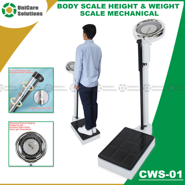 Medical Weighing Scale With Height Meter