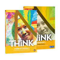 Cambridge English middle school textbook Level 3 English original student book + Exercise Book Cambridge think l