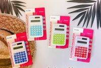 เครื่องคิดเลข calculator คละสี ขนาดพกพา