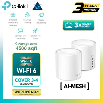 TP-Link Deco X50-PoE(3-pack) AX3000 Whole Home Mesh WiFi 6 System