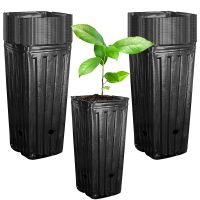 20-40PCS Tall Tree PotsPlastic Deep Nursery TreepotsTall Seedling Flower Plant Container Pots for Indoor Outdoor Garden Plants