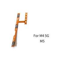 สําหรับ Xiaomi Poco M4 M5 M5s Pro 5G Power Volume Button Flex Cable Side Key Switch ON OFF ปุ่มควบคุม อะไหล่ซ่อม