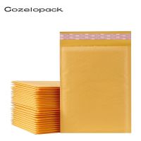 50PCS/15 sizes Kraft Bubble Envelopes Paper Packaging Bags Padded Mailers Shipping Package bubble Envelope Courier Storage Bags Gift Wrapping  Bags