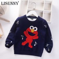 Kids Sweater Boys Pullover Sweater 2023 Autumn Winter New Children Clothing Cartoon Cotton Baby Sweater Toddler Jumper 2-7y