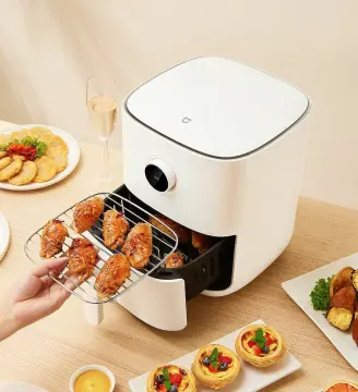 Global Version Original Xiaomi Smart Air Fryer Pro 4L OLED ScreenVisual  Window Oil-less Oven 360