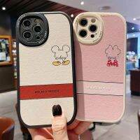 เคสลายการ์ตูนน่ารัก Mickey และ Minnie สำหรับ iPhone 7Plus 8Plus Xr XS 13 12