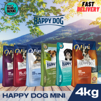 Happy Dog Mini อาหารสำหรับลูกสุนัขและสุนัขโต  ขนาด 4 kg