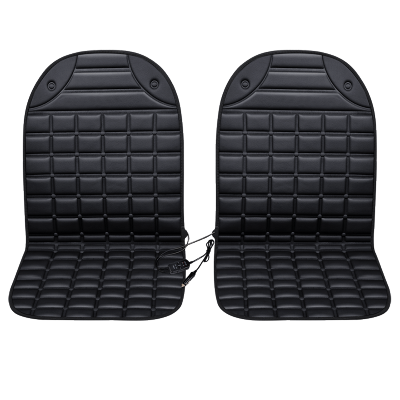 2pcs 12V Electric Heated Auto Car Seat Cover Pad Heater Heating Warmer Winter Non-Slip Cushion Heated Seat Cushion Protector