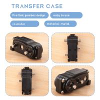 Prefixal Gearbox Transfer Case for 1/10 RC Crawler Car Axial SCX10 &amp; SCX10 II 90046 Upgrade Parts