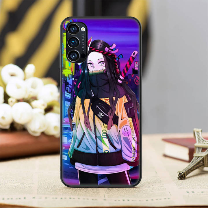 26gnn-demon-slayer-cute-อ่อนนุ่ม-high-quality-ซิลิโคน-phone-เคสโทรศัพท์-ปก-หรับ-oppo-reno-2-2z-2f-3-4-4z-5-5k-6-6z-7-7z-8-pro-plus-lite